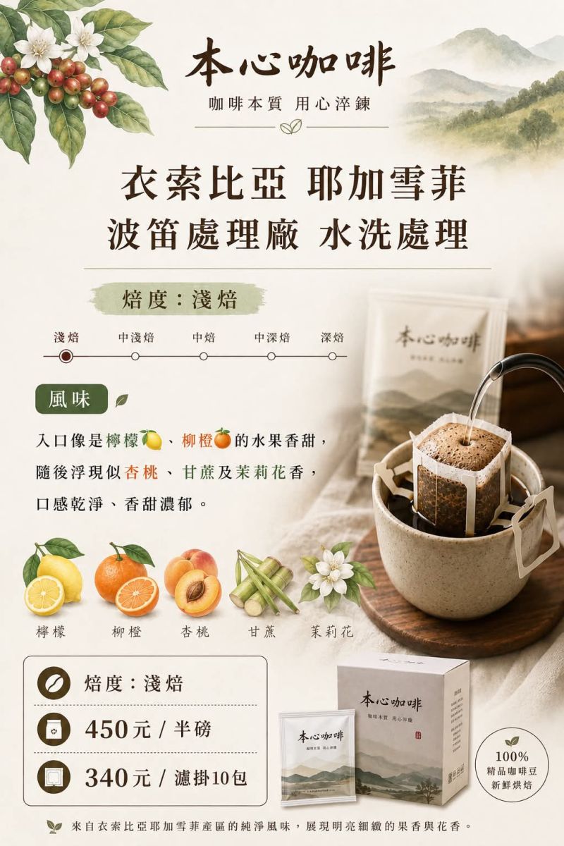 衣索比亞 耶加雪菲 波笛處理廠 水洗